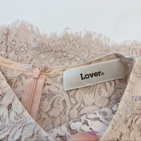 Lover the Label Blush Lace Dress 4 - Picture 8 of 12
